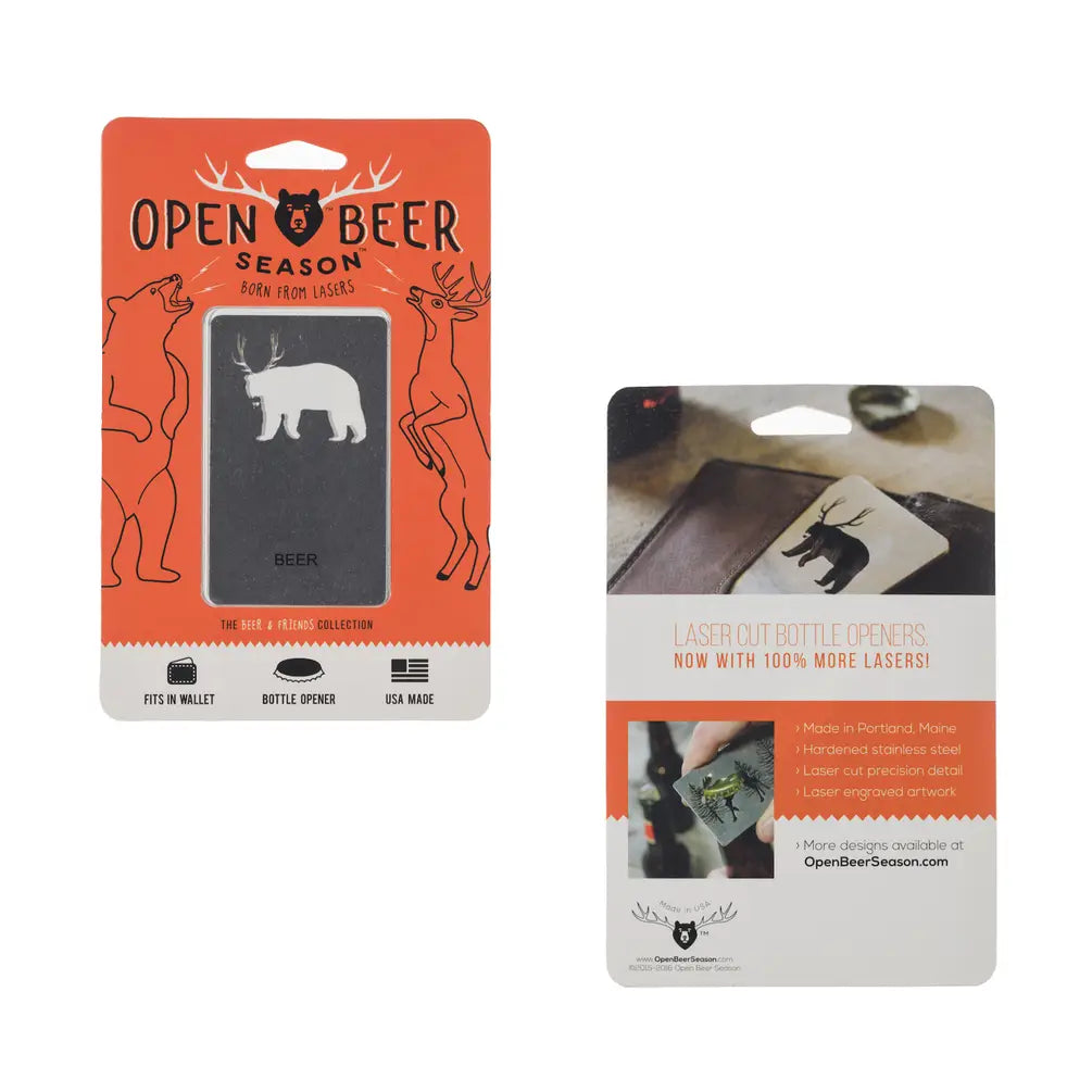 Animal Bottle Opener Card