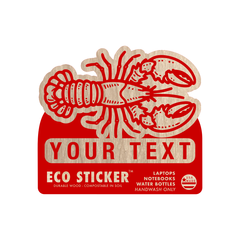 Custom Eco Sticker