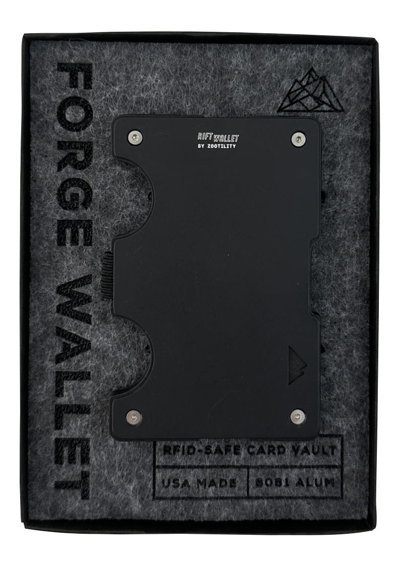 The Rift Wallet™ - Slim Metal RFID-Blocking