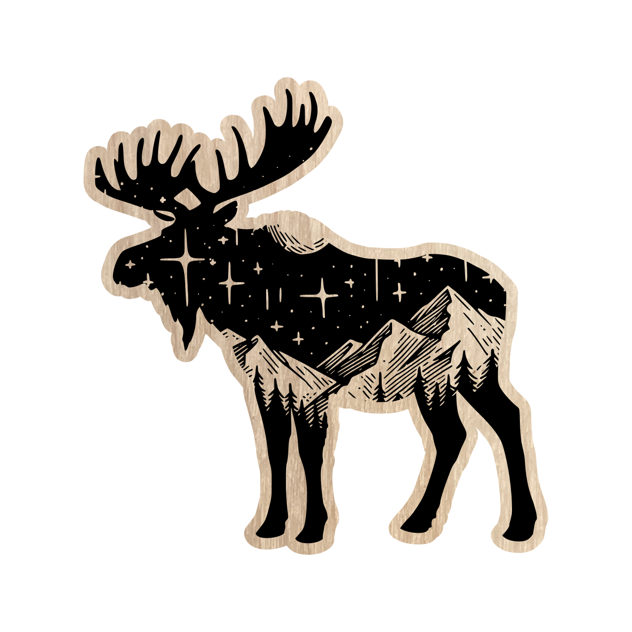 Eco Sticker - Night Sky
