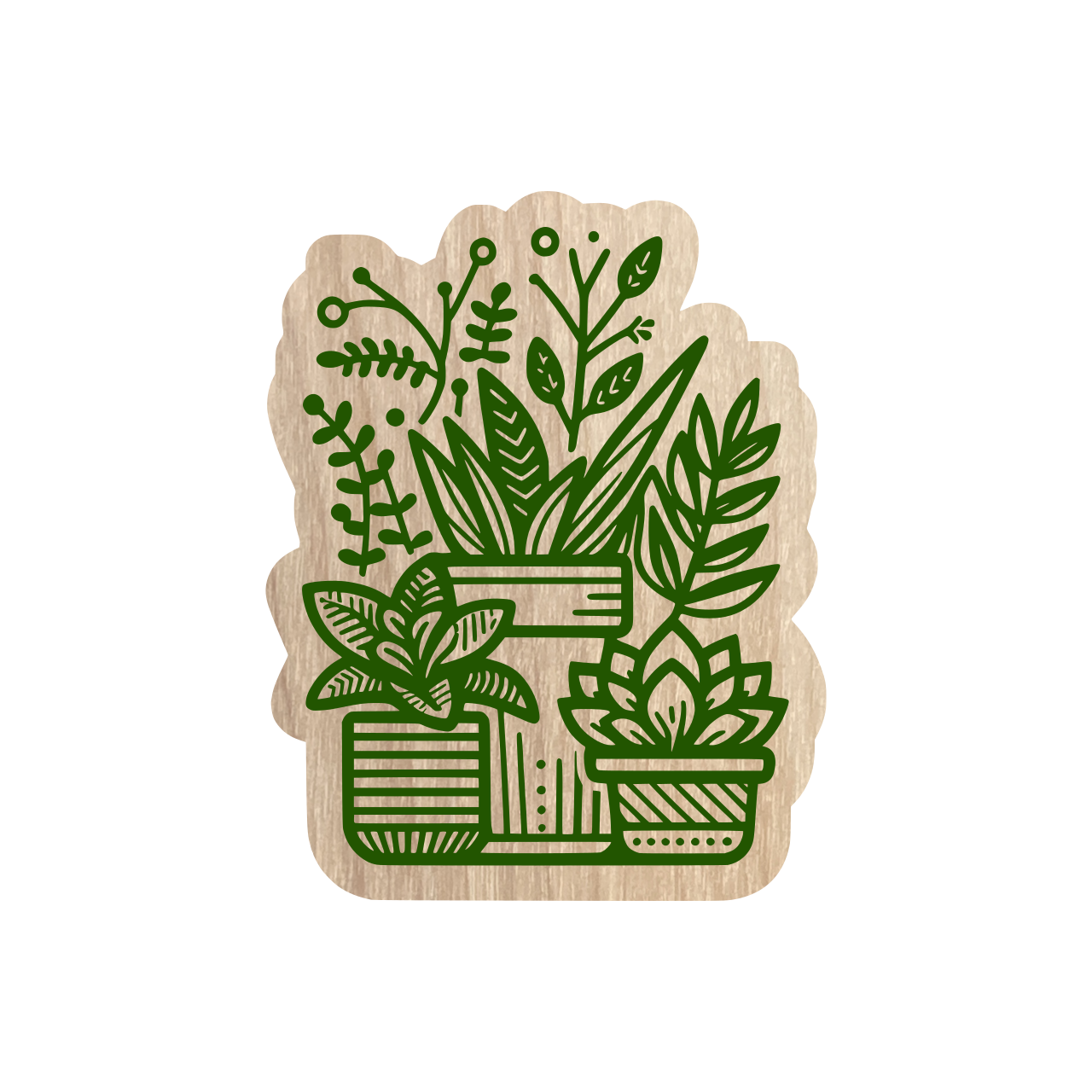 Eco Sticker - Plants