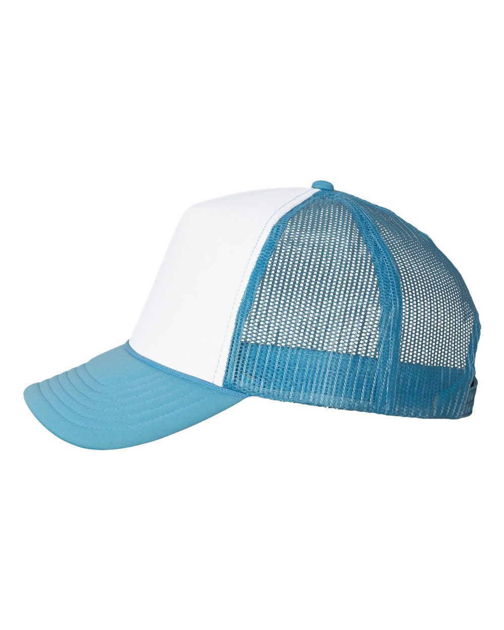 Foam Front Trucker Hat with Custom Woven Patch