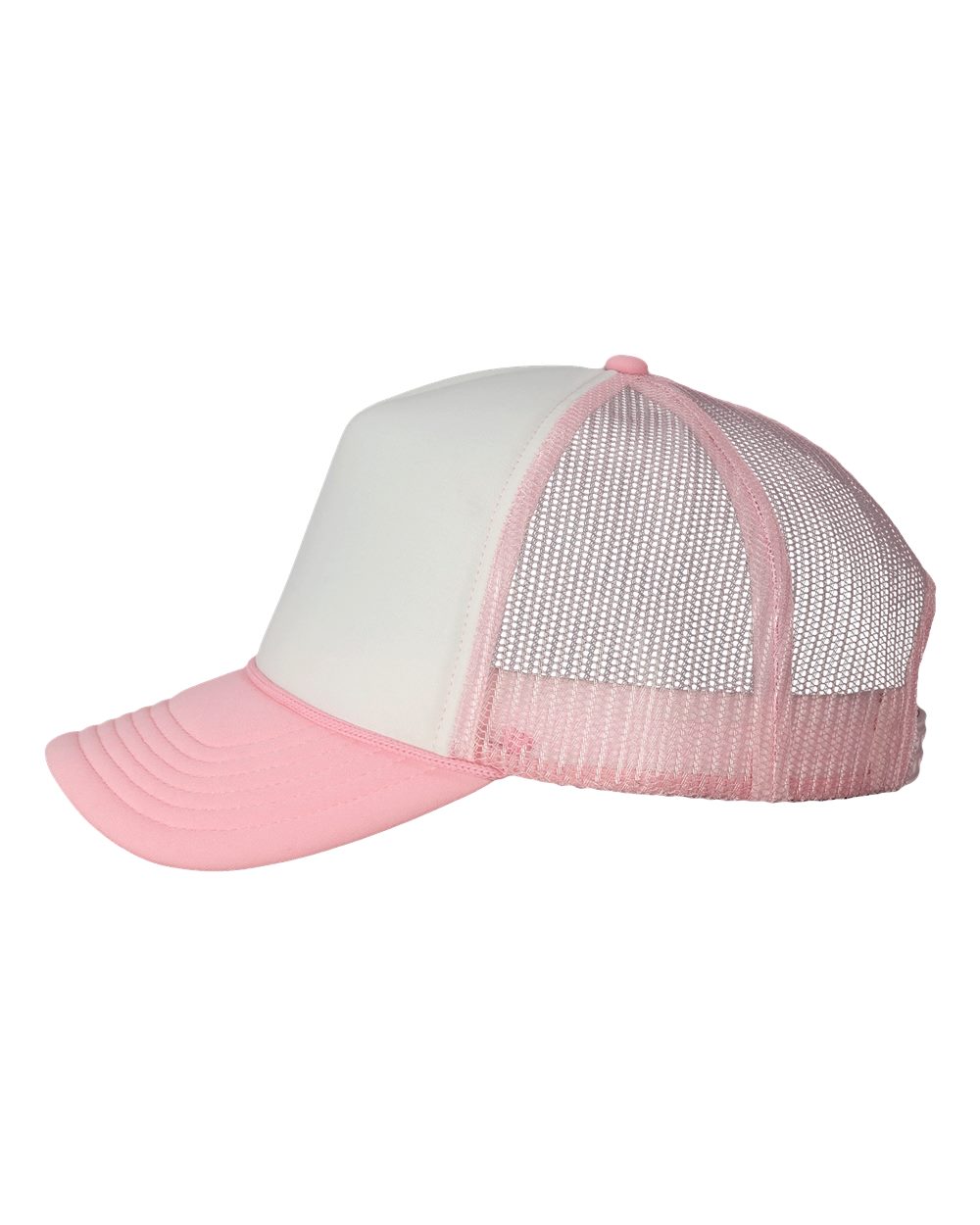 Foam Front Trucker Hat with Custom Woven Patch