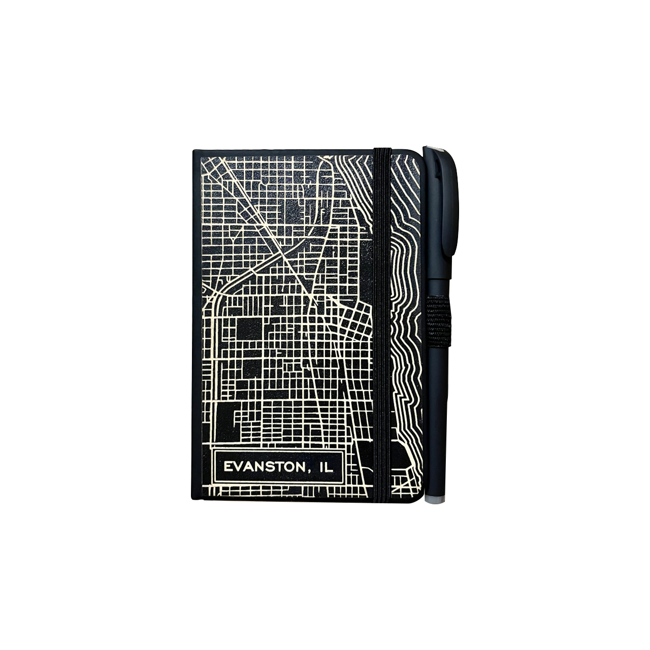 Custom Map Wooden Journal