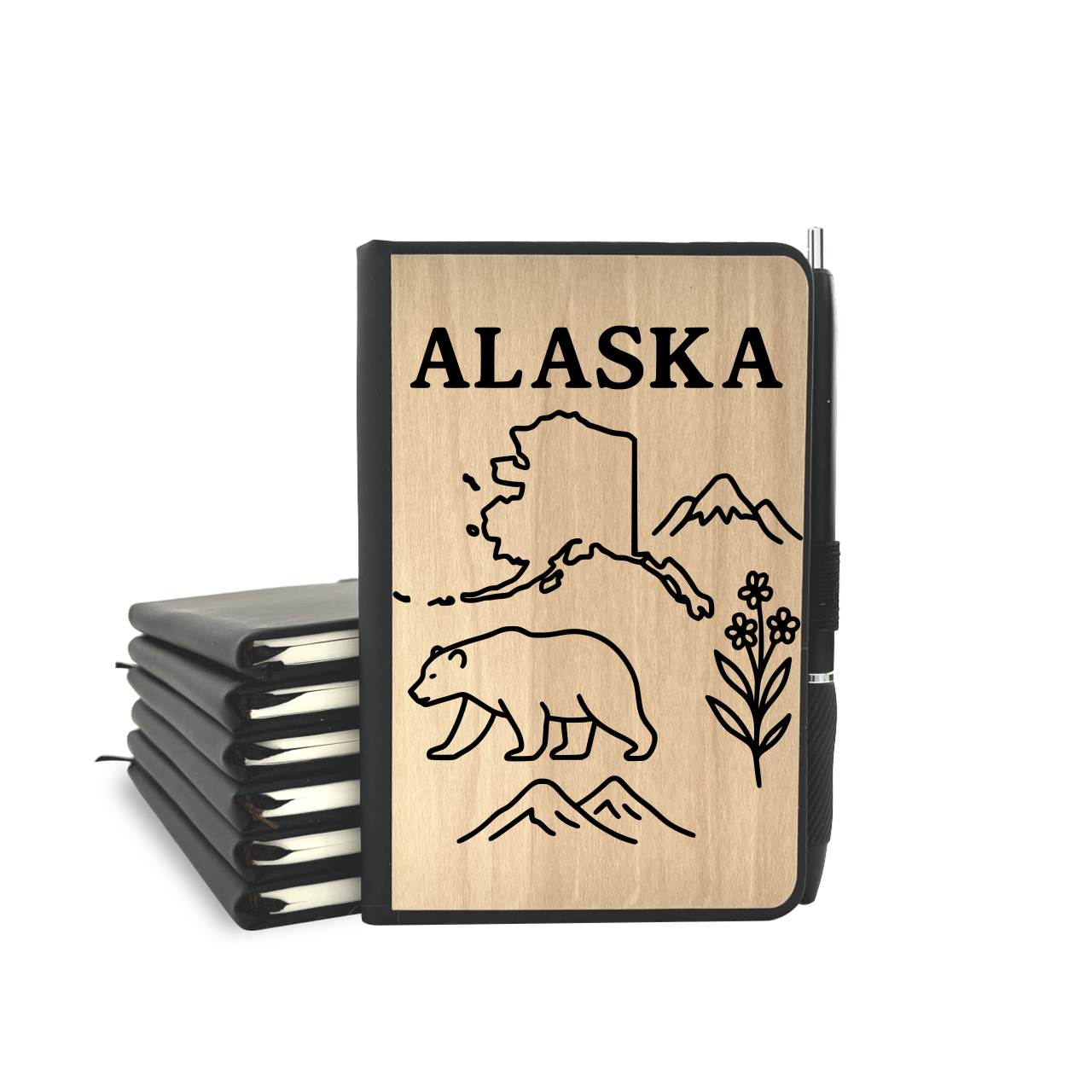 Alaska - Wood Cover Journal