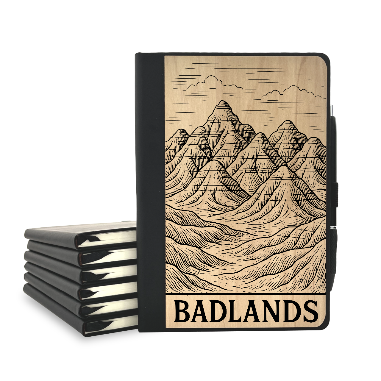 Badlands - Wood Cover Journal