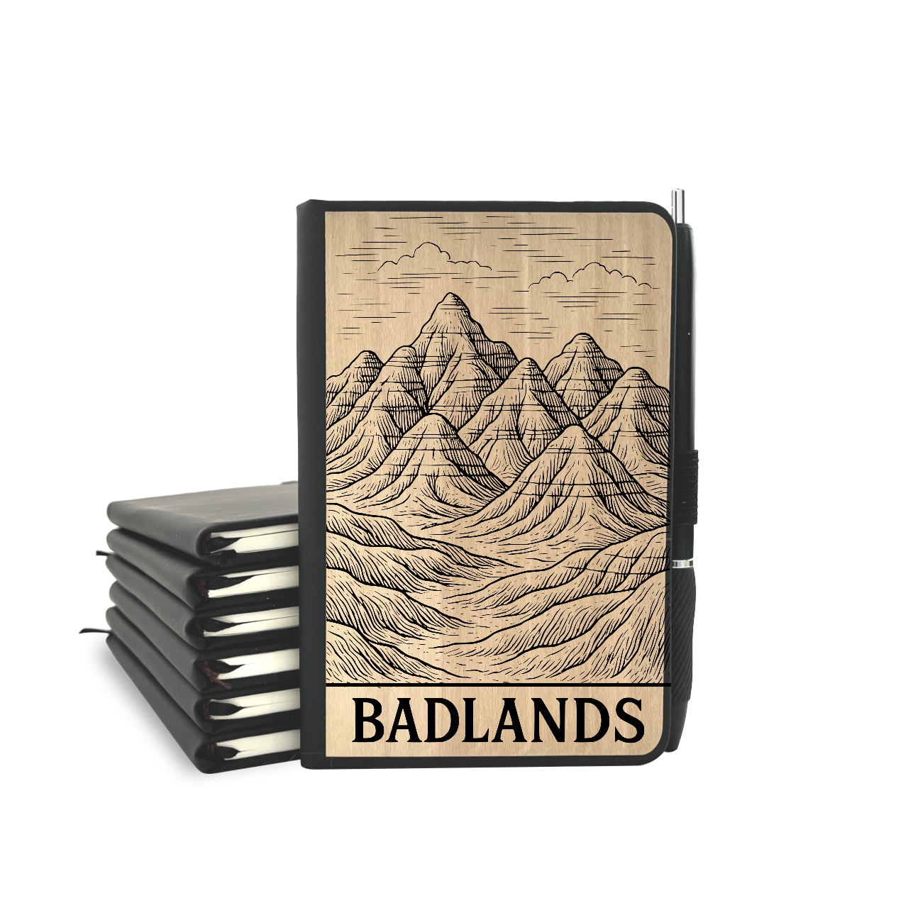 Badlands - Wood Cover Journal