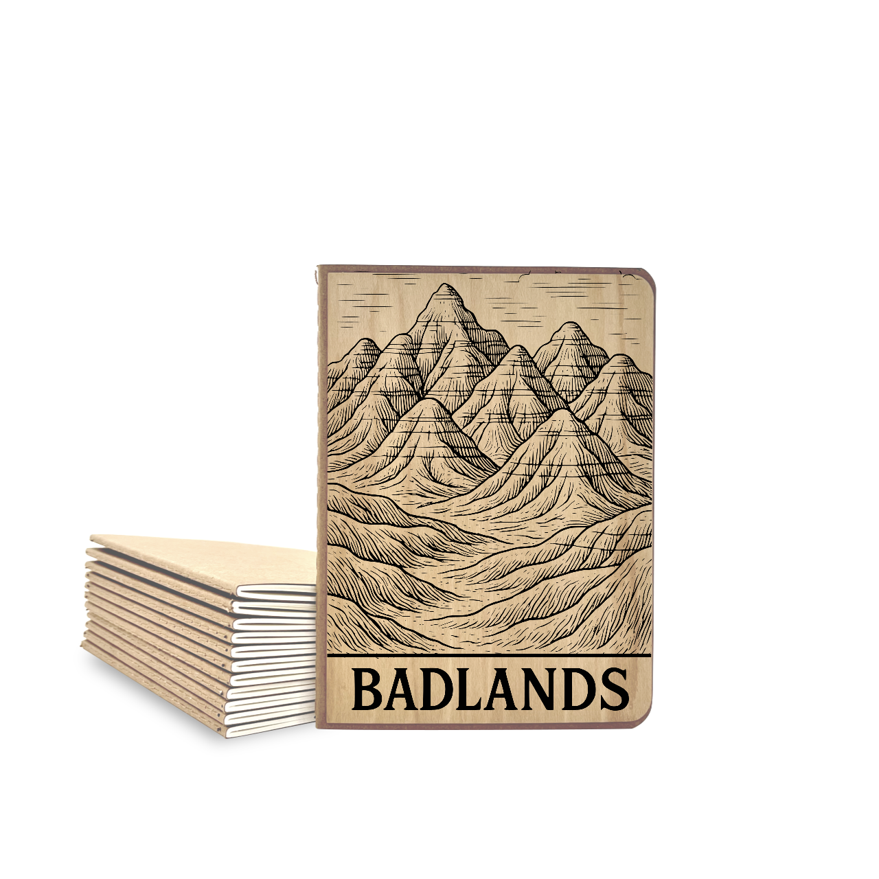 Badlands - Wood Cover Journal