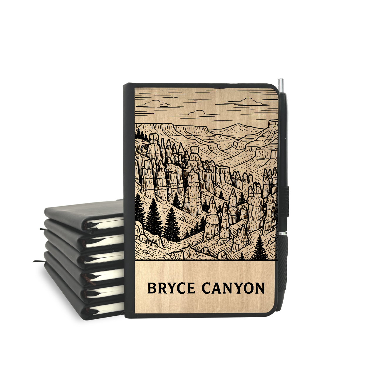 Bryce Canyon - Wood Cover Journal