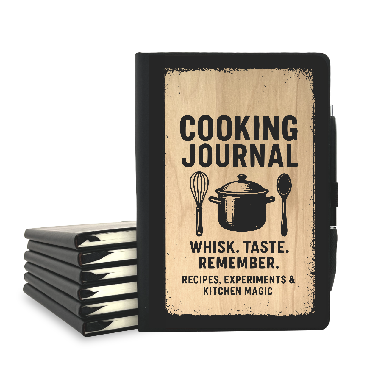 Cooking Journal - Wood Cover