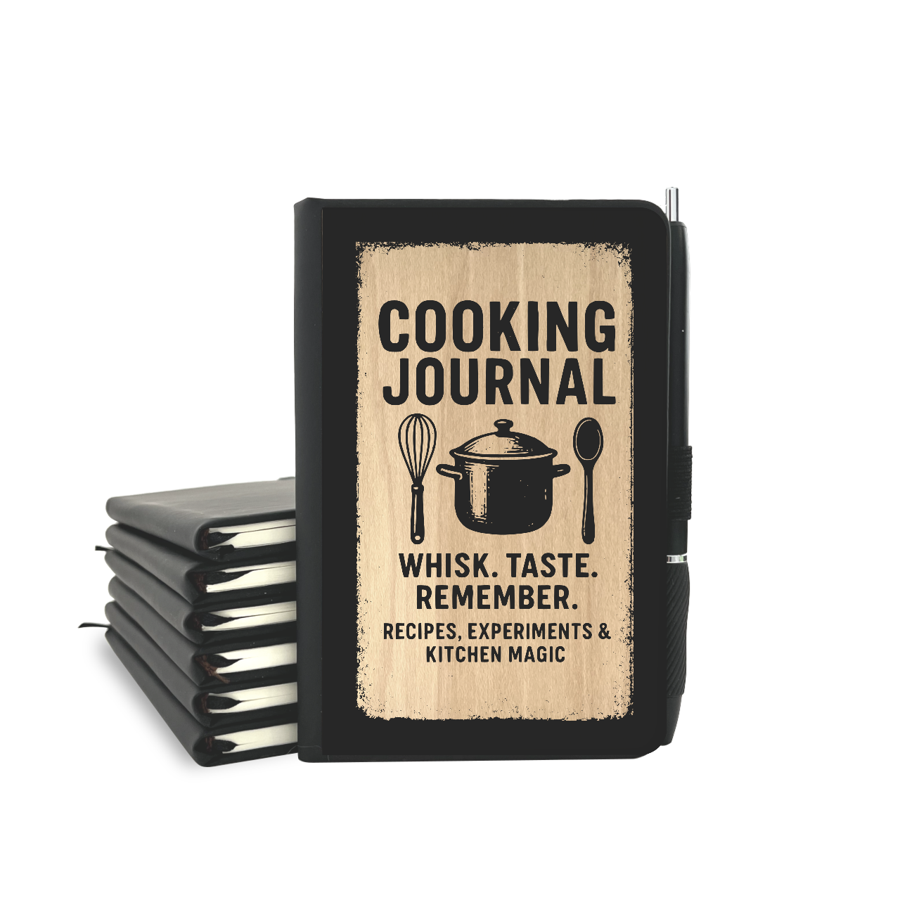 Cooking Journal - Wood Cover