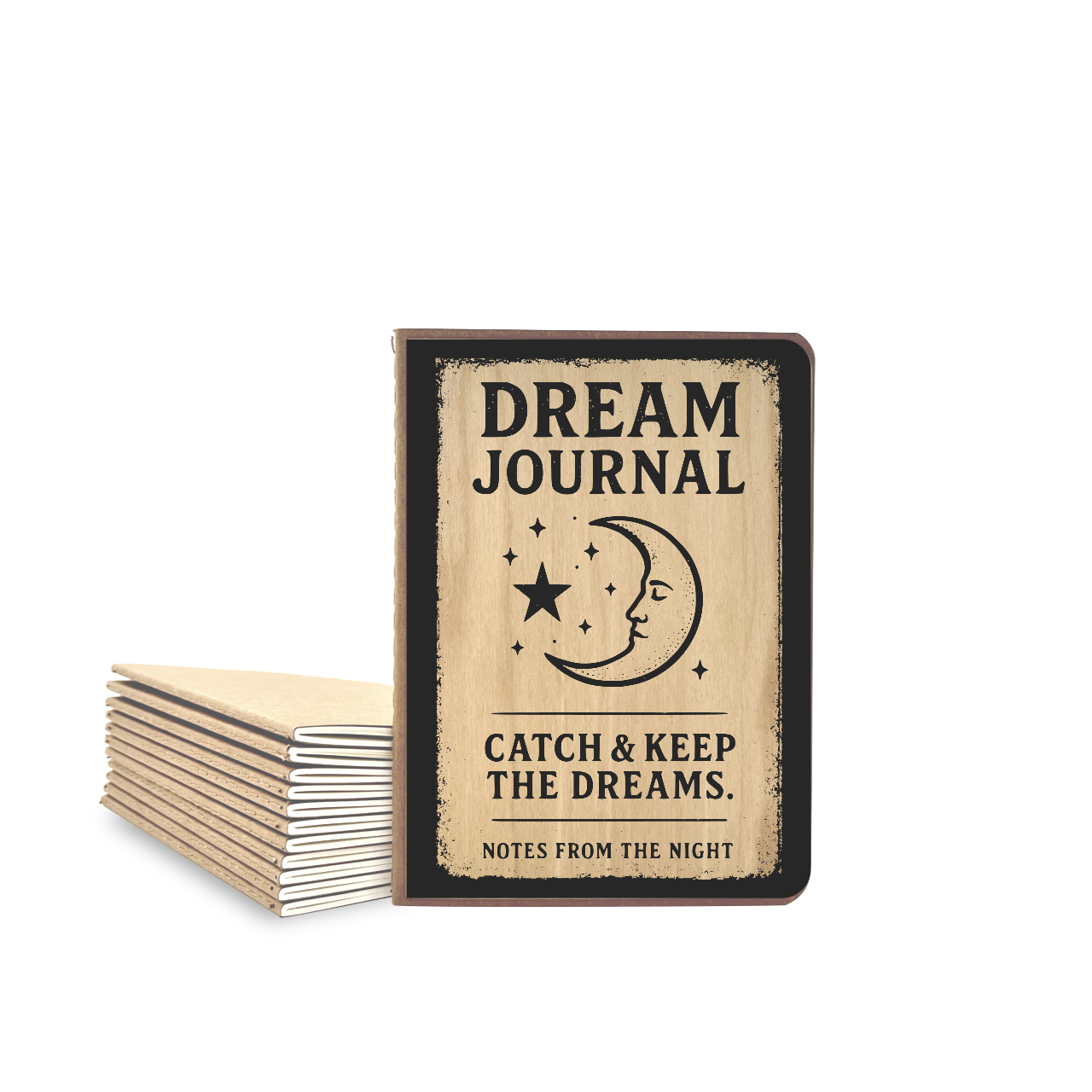 Dream Journal - Wood Cover
