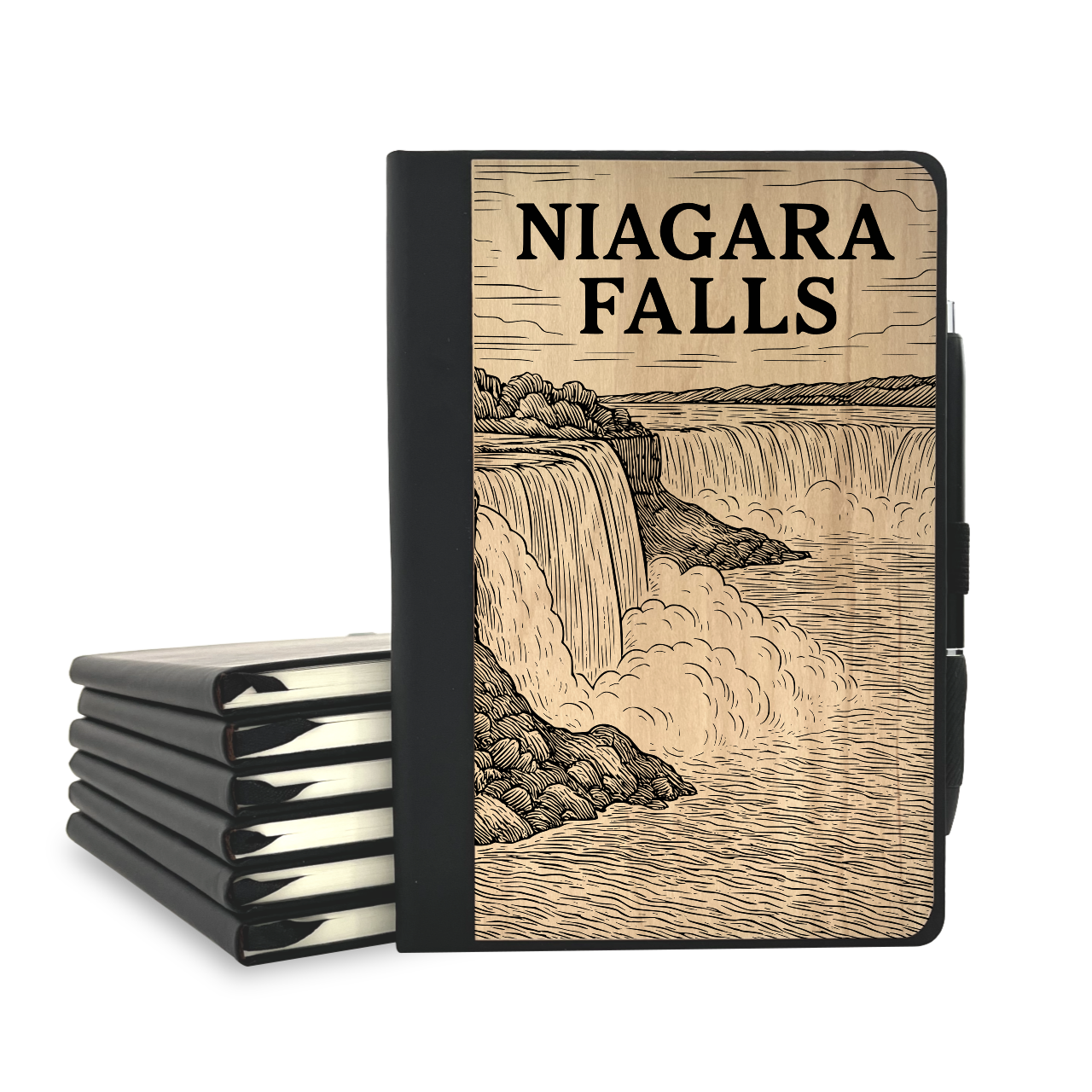 Niagara Falls - Wood Cover Journal