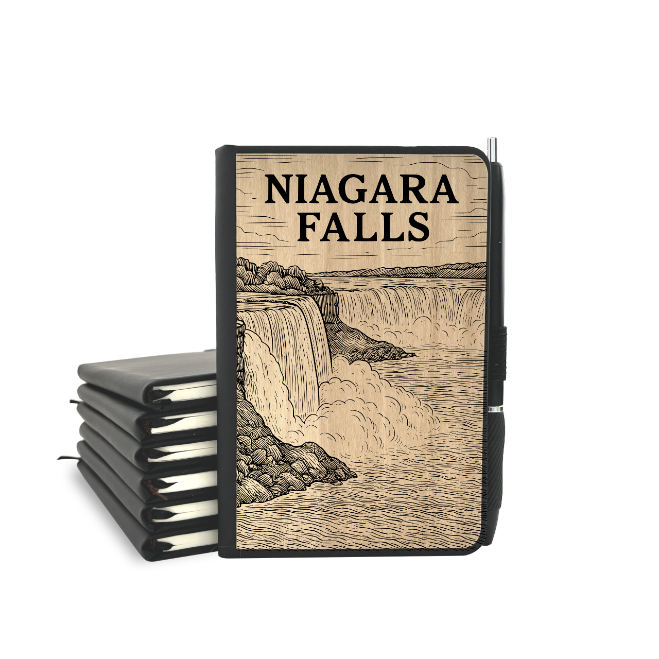 Niagara Falls - Wood Cover Journal