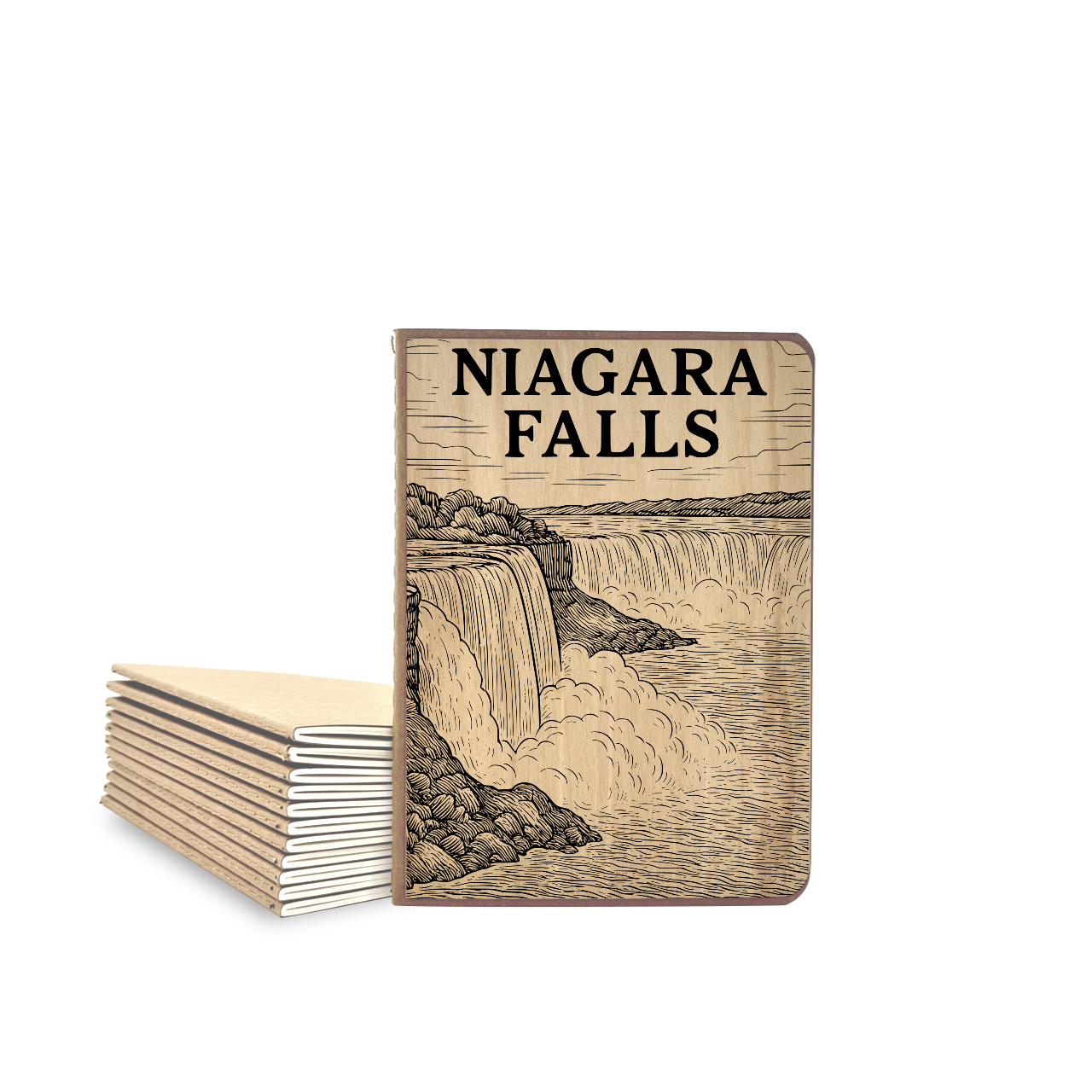 Niagara Falls - Wood Cover Journal