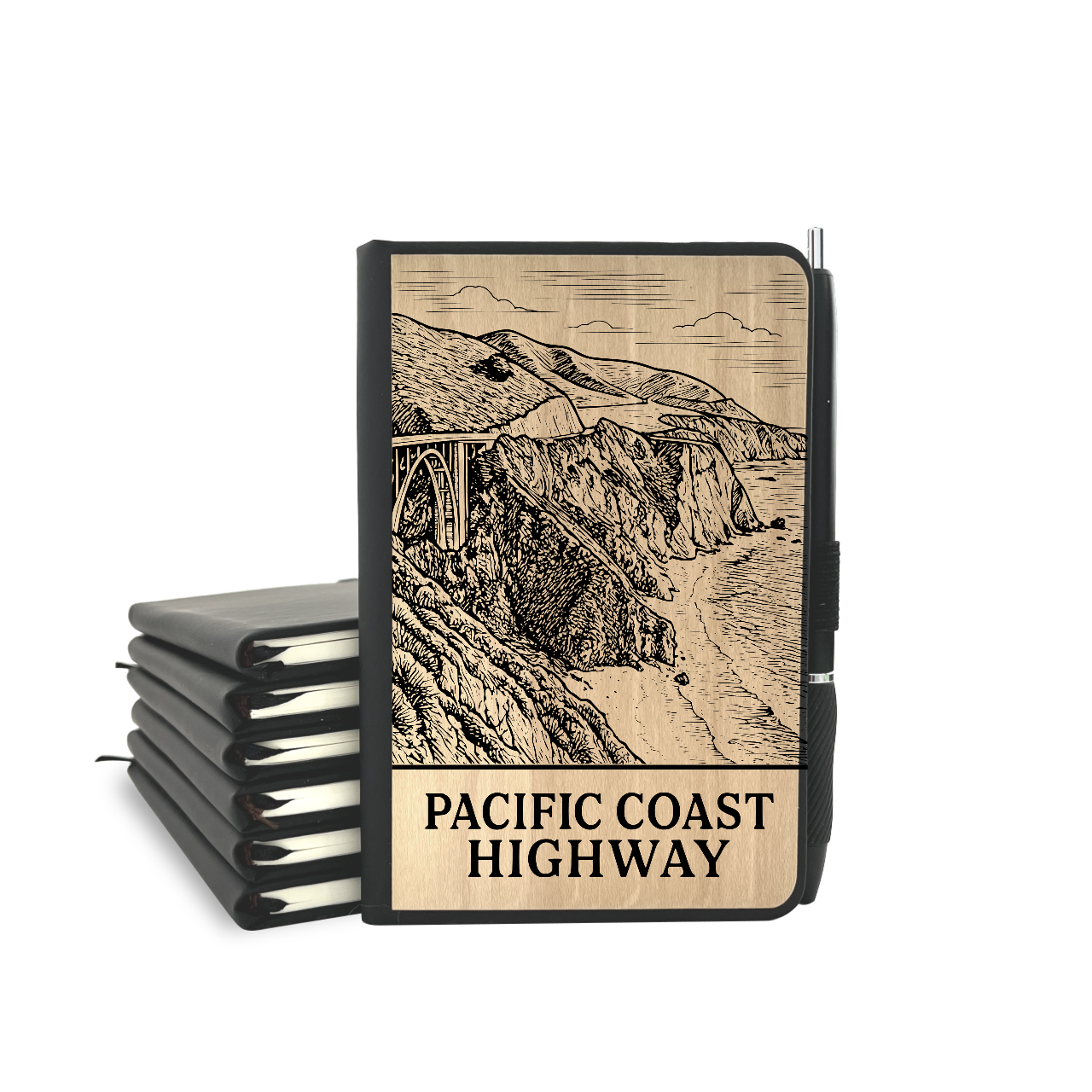 Pacific Coast Highway - Wood Cover Journal