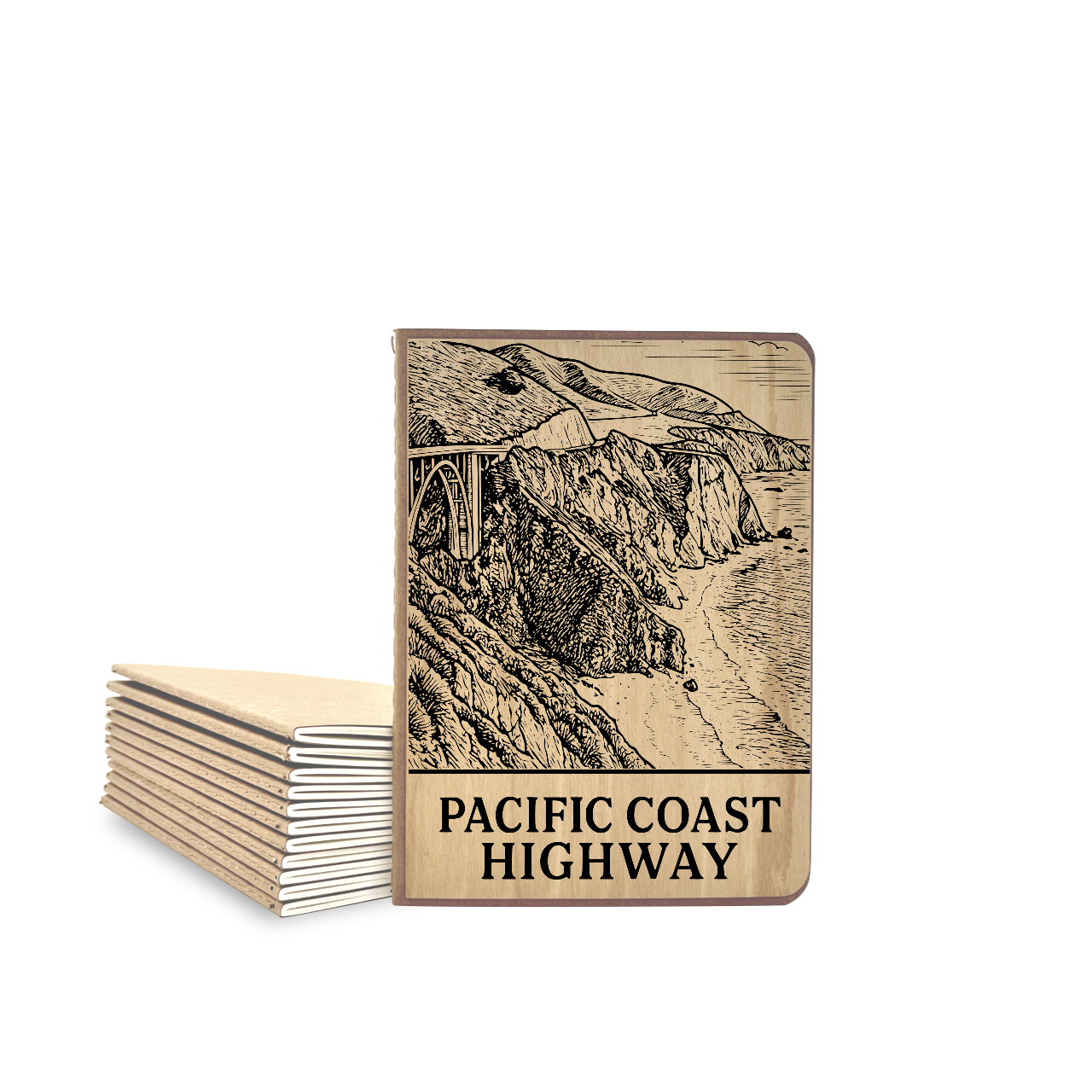 Pacific Coast Highway - Wood Cover Journal