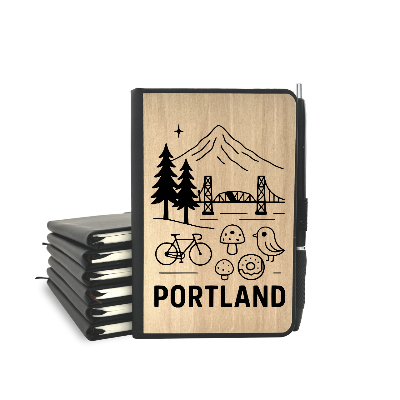 Portland - Wood Cover Journal