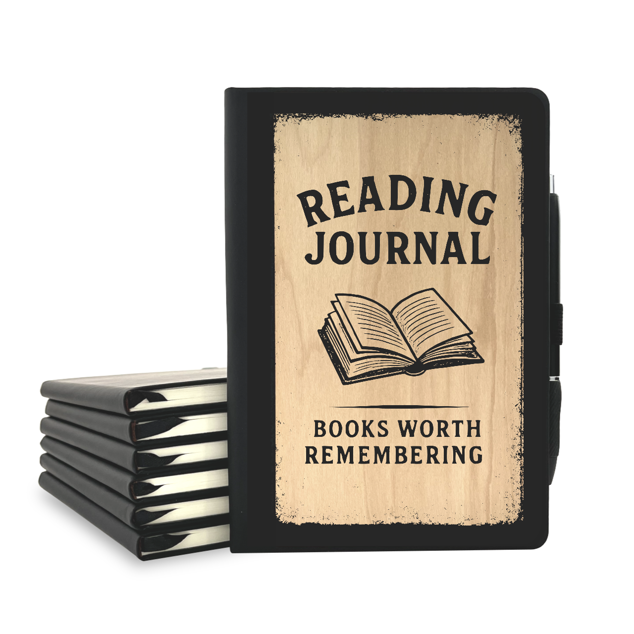 Reading Journal - Wood Cover