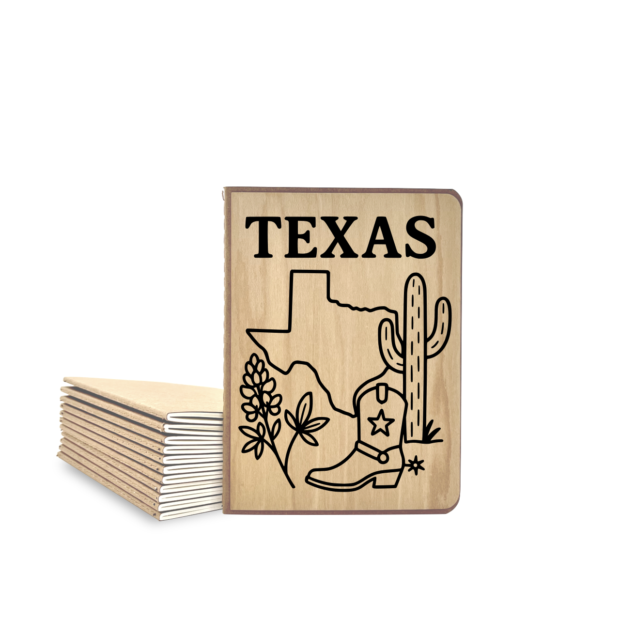 Texas - Wood Cover Journal