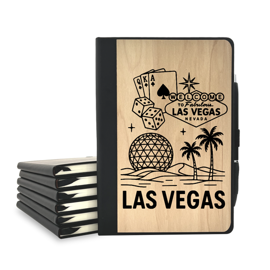 Las Vegas - Wood Cover Journal