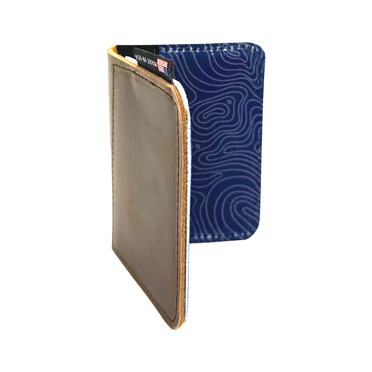 Leather Front Pocket Wallet - Prints