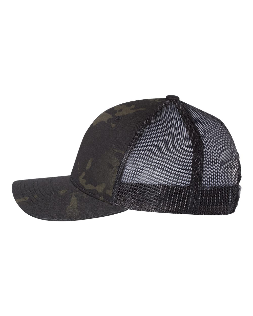 Multicam YP Trucker Cap with Custom Leather Patch