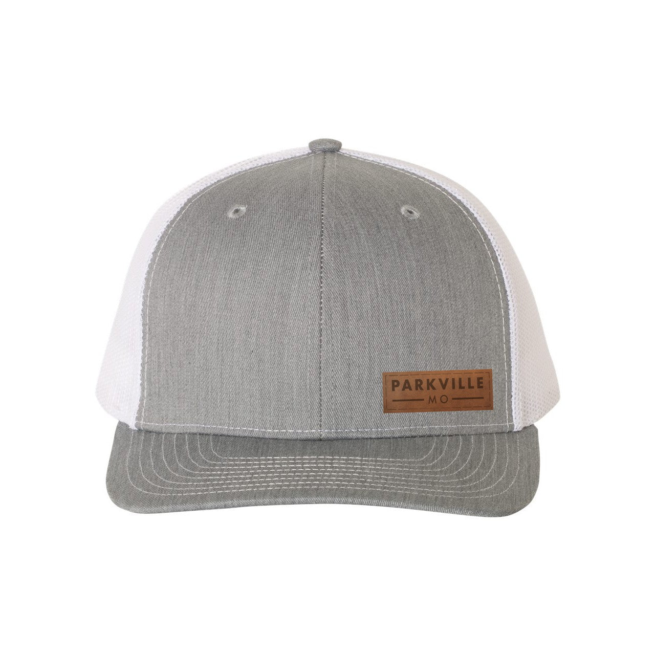 Richardson 112 Trucker Hat with Custom Leather Patch