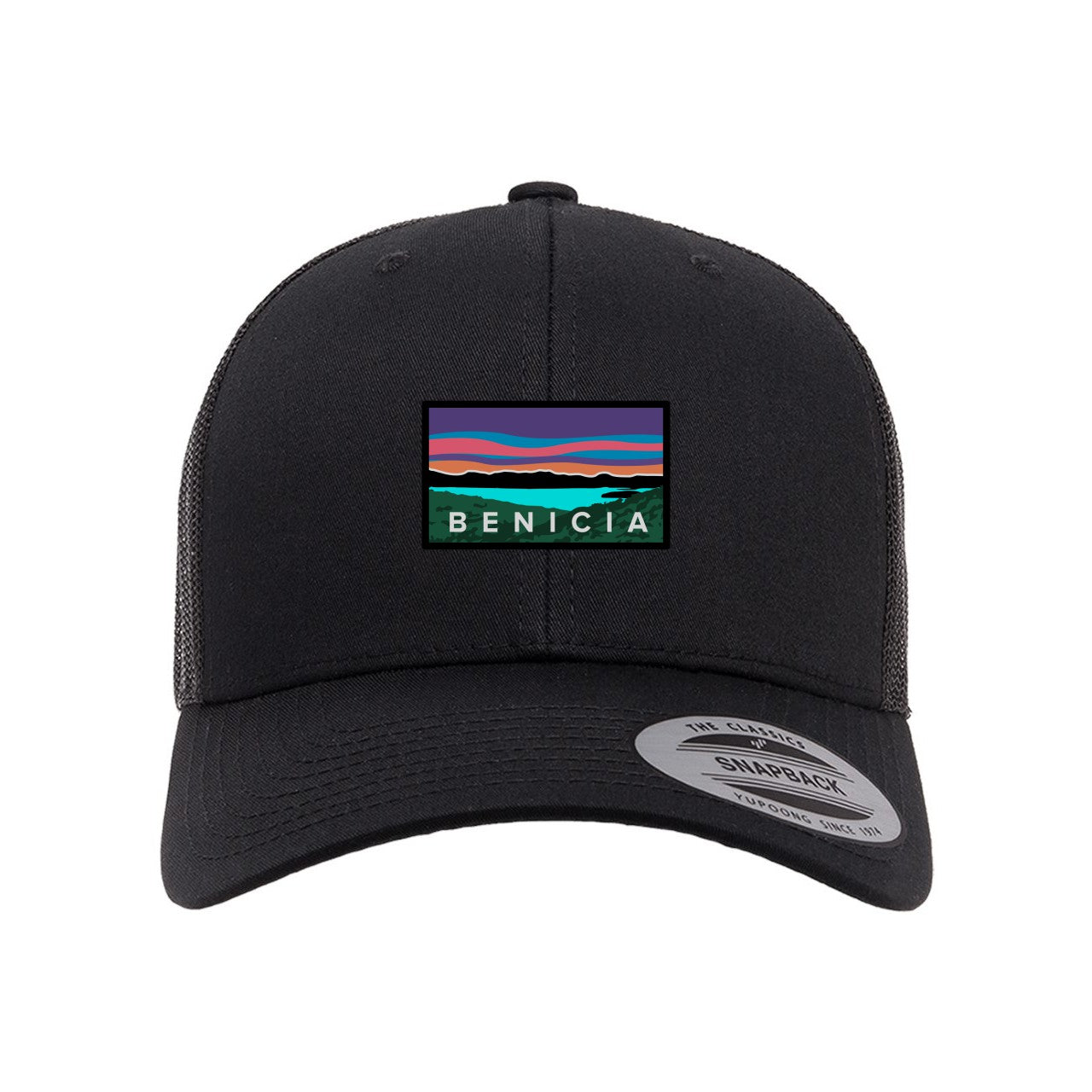 YP Trucker Hat with Custom Woven Patch