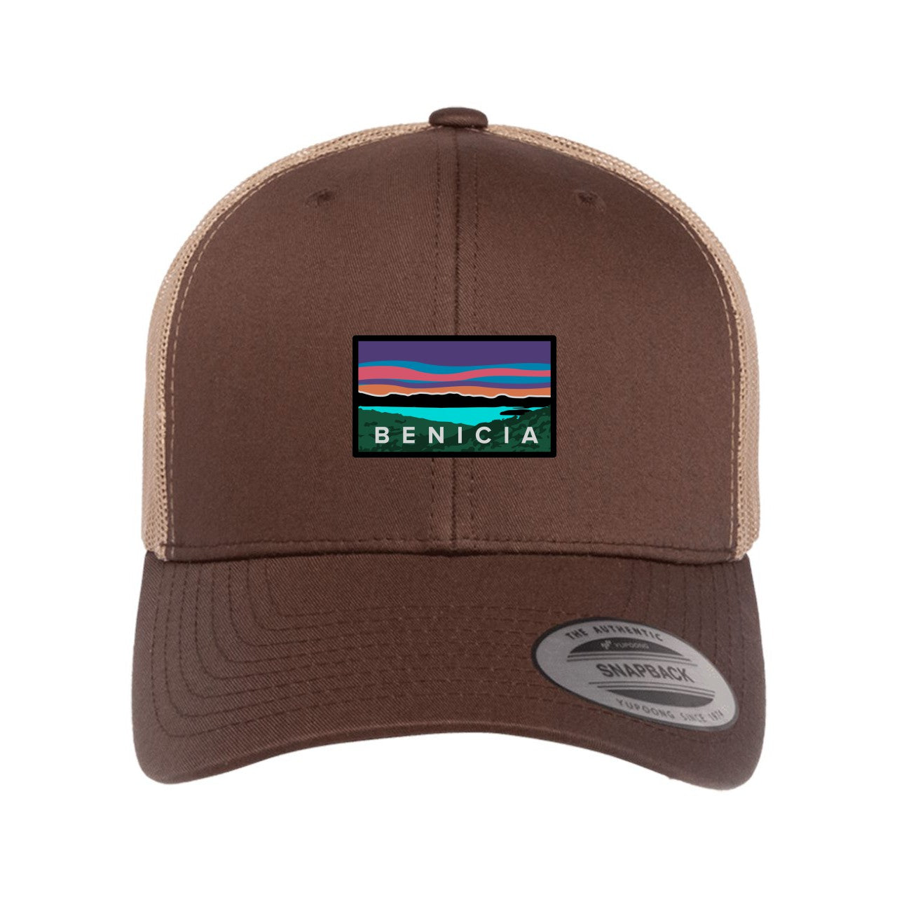 YP Trucker Hat with Custom Woven Patch
