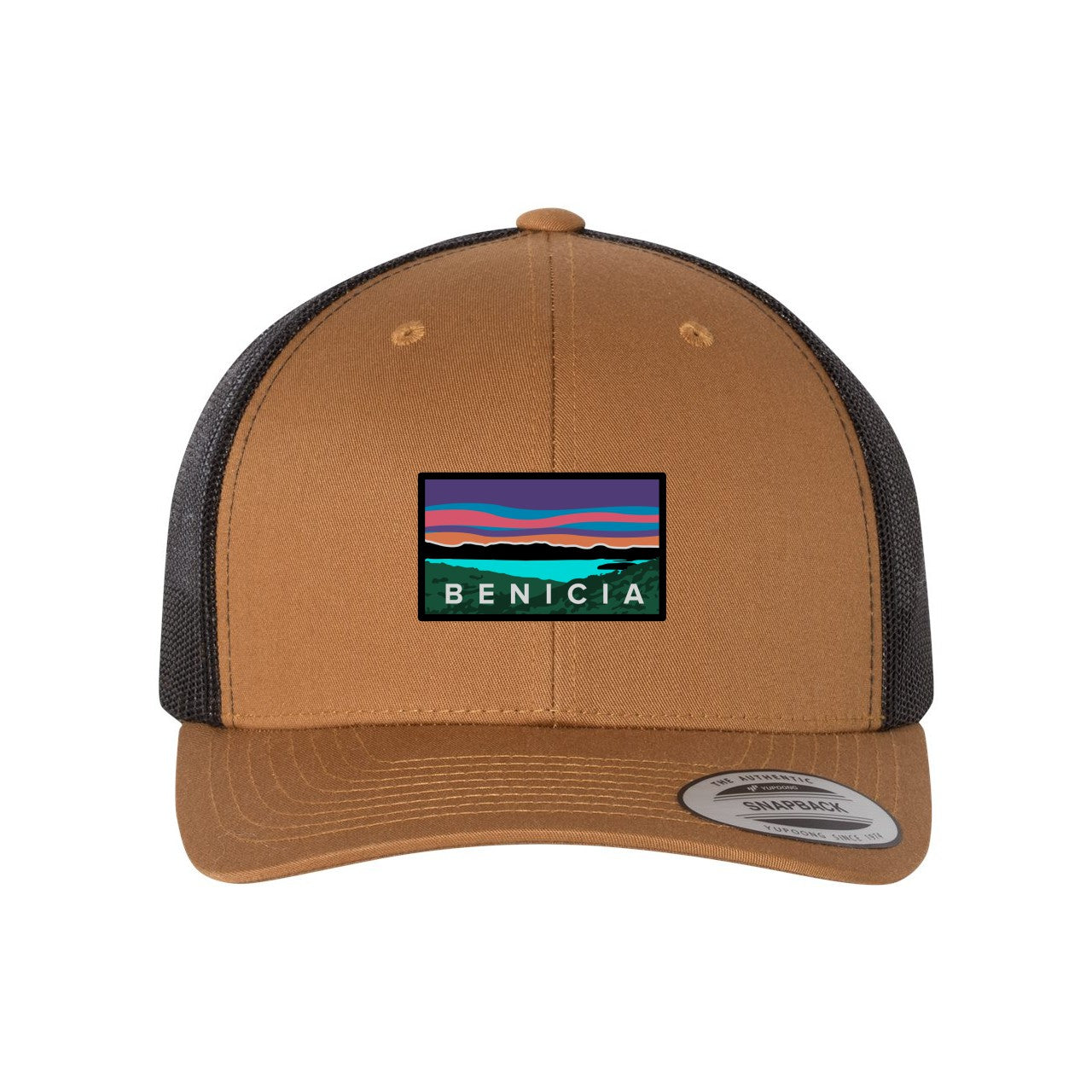 YP Trucker Hat with Custom Woven Patch