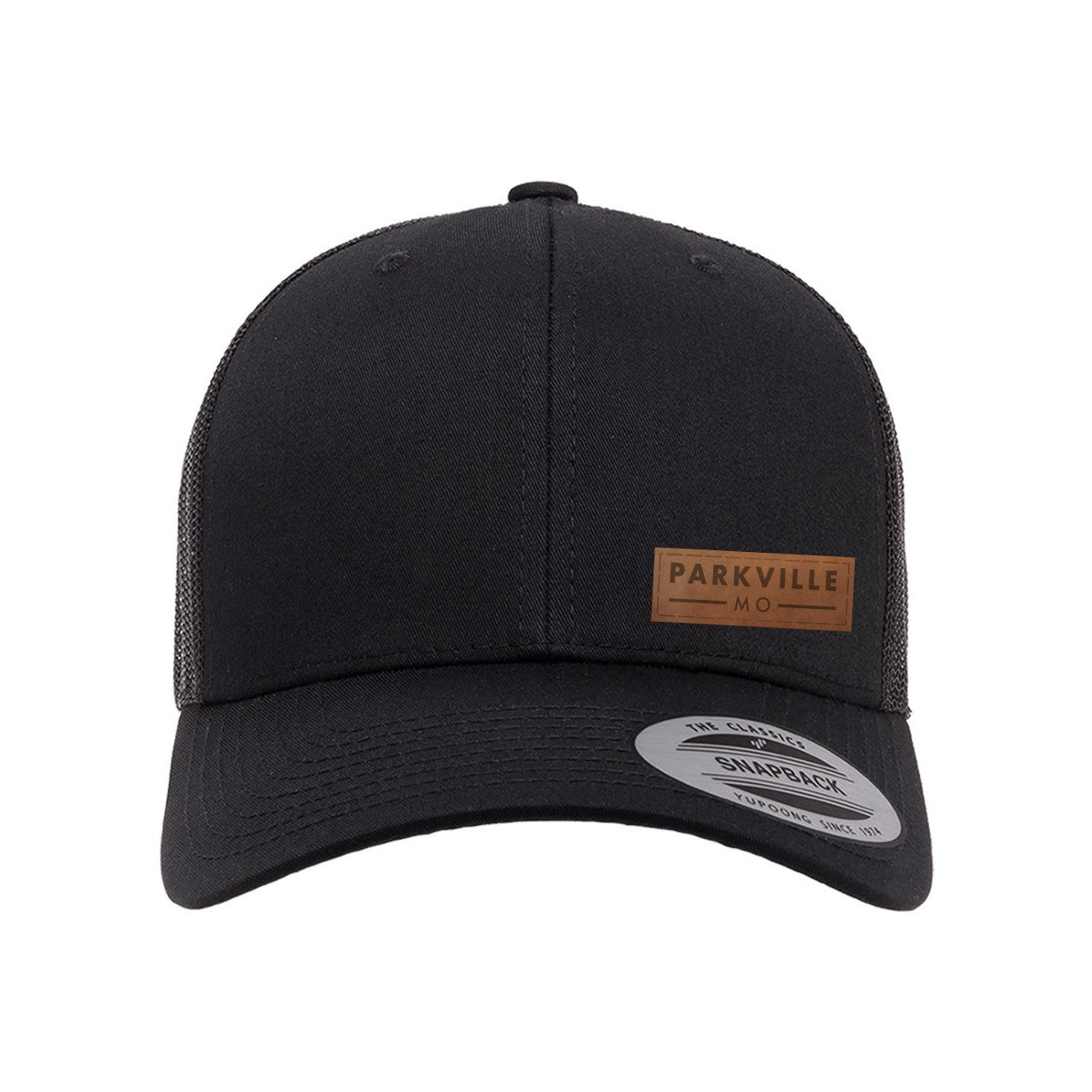 YP Trucker Hat with Custom Leather Patch