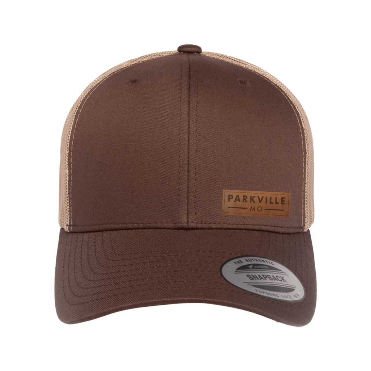 YP Trucker Hat with Custom Leather Patch