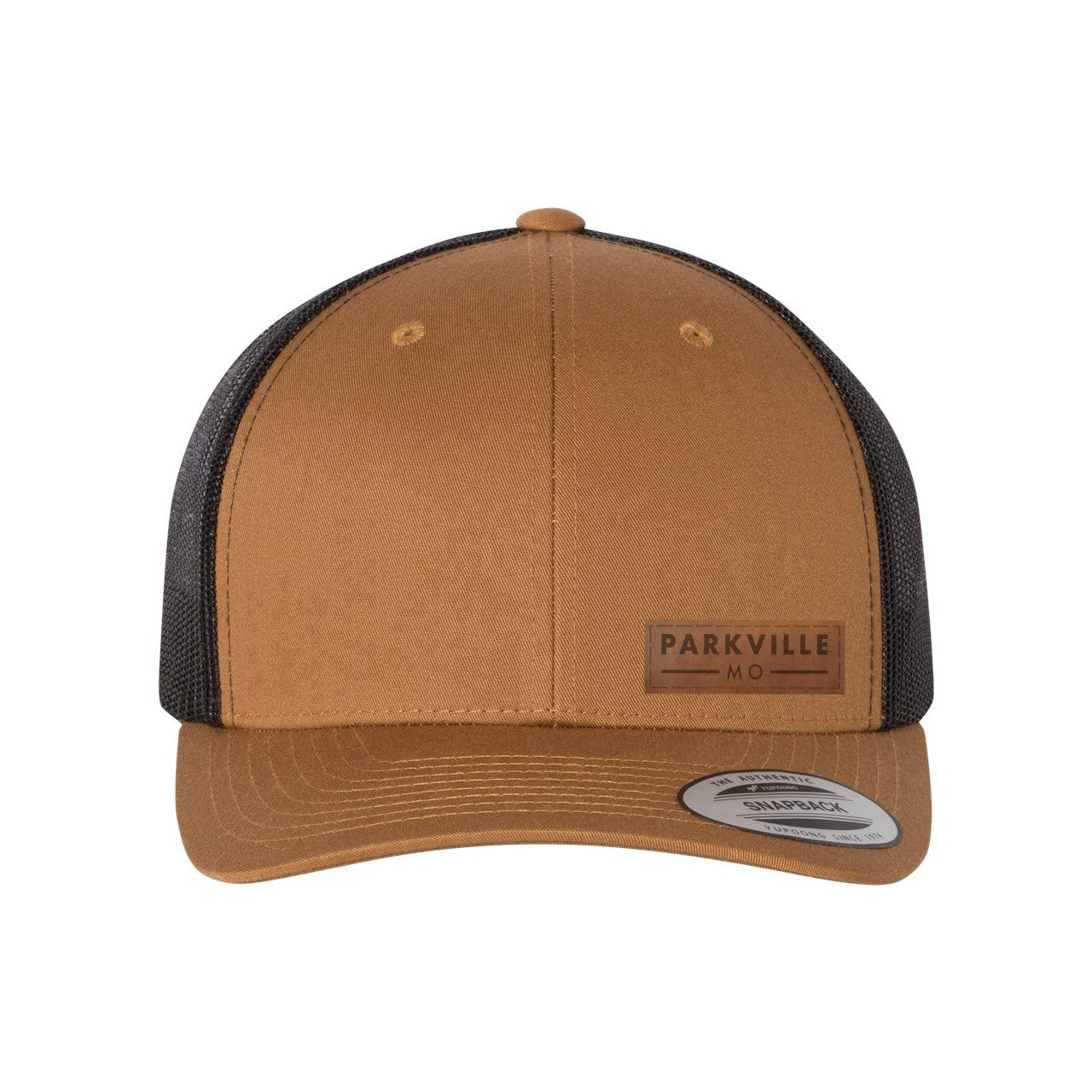 YP Trucker Hat with Custom Leather Patch