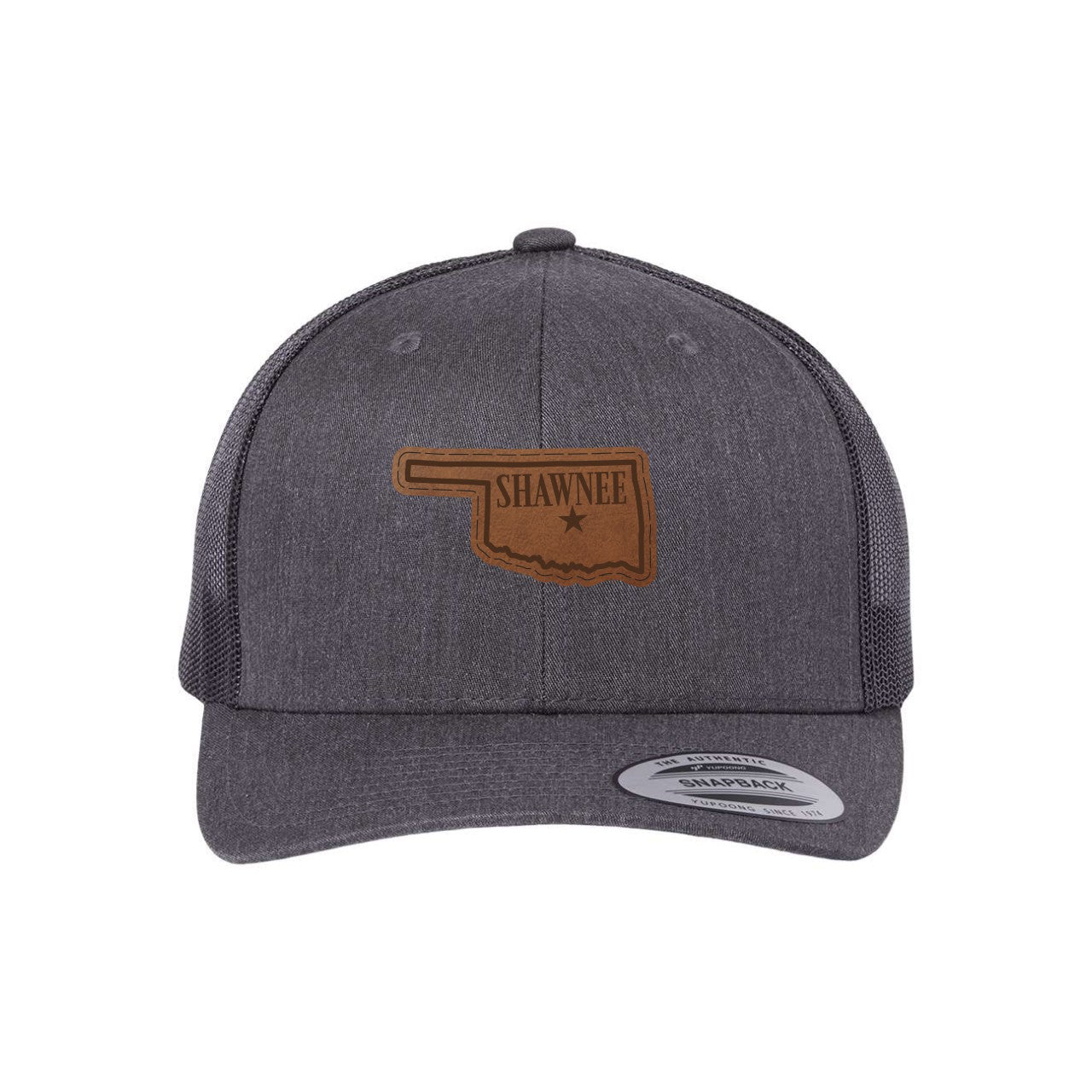 YP Trucker Hat with Custom Leather Patch