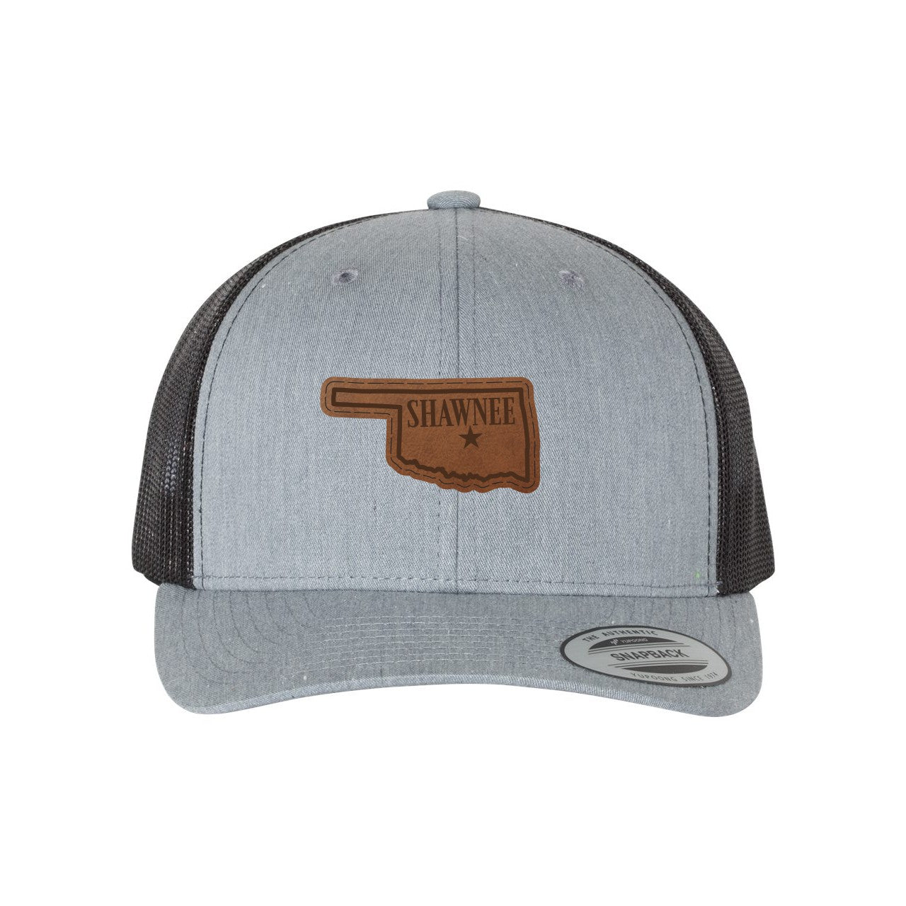 YP Trucker Hat with Custom Leather Patch