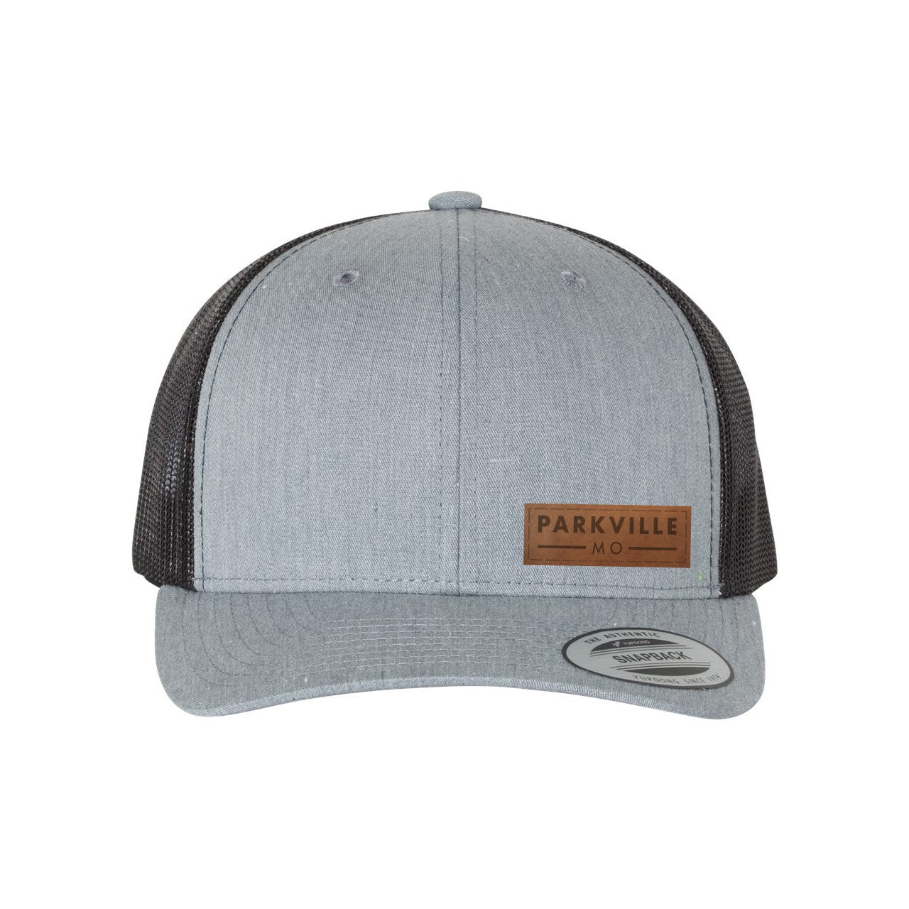 YP Trucker Hat with Custom Leather Patch
