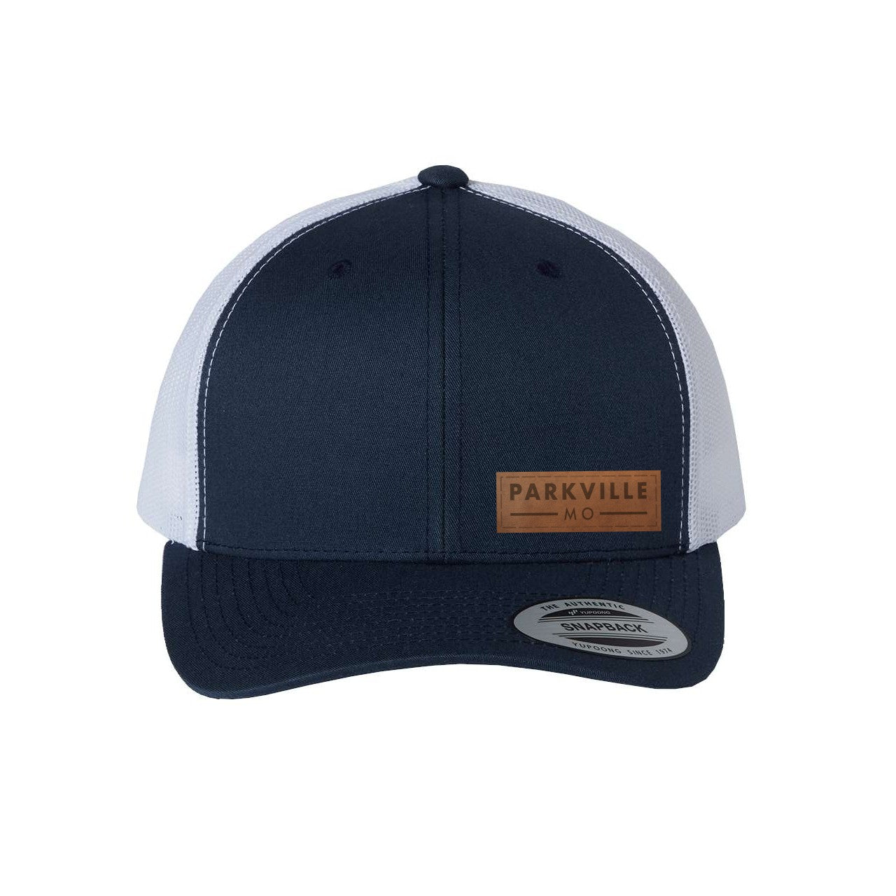 YP Trucker Hat with Custom Leather Patch