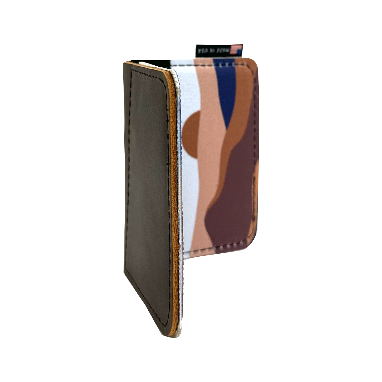 Leather Front Pocket Wallet - Prints