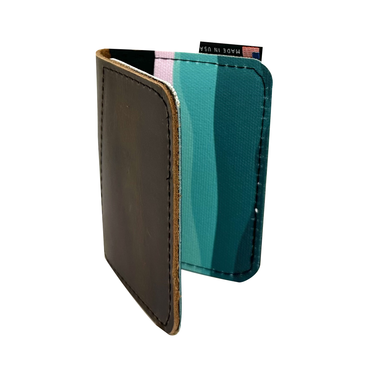 Leather Front Pocket Wallet - Prints