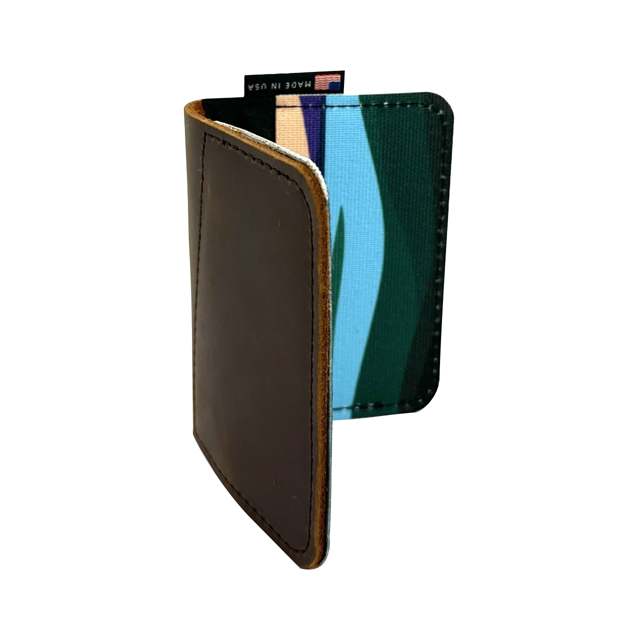 Leather Front Pocket Wallet - Prints
