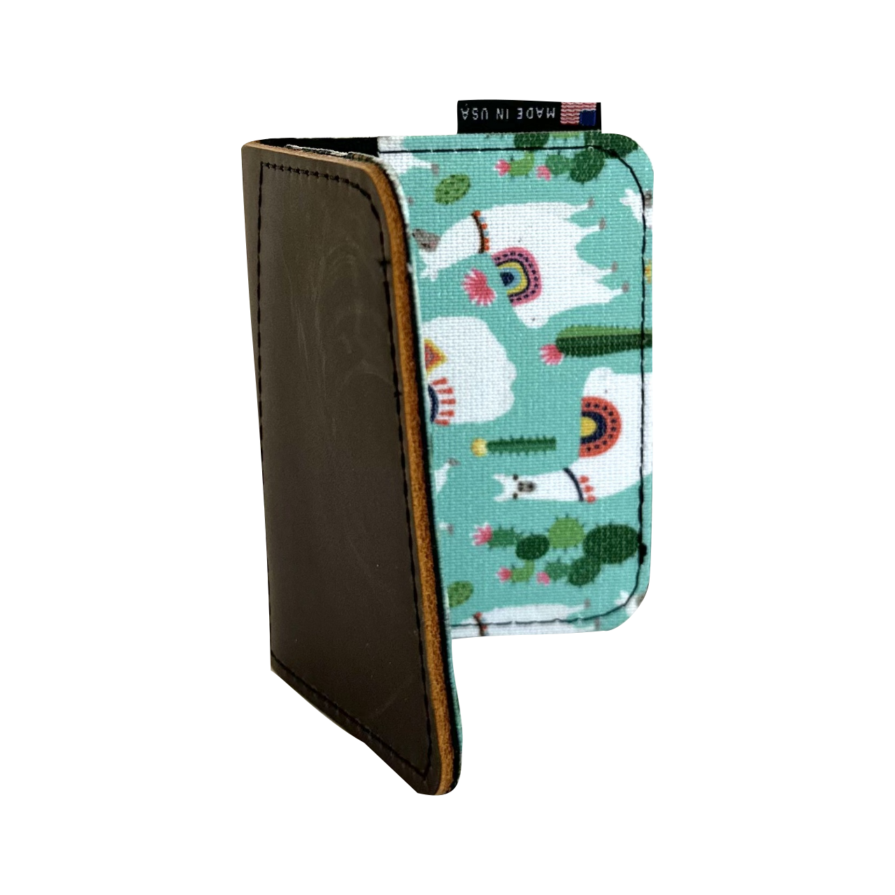 Leather Front Pocket Wallet - Prints