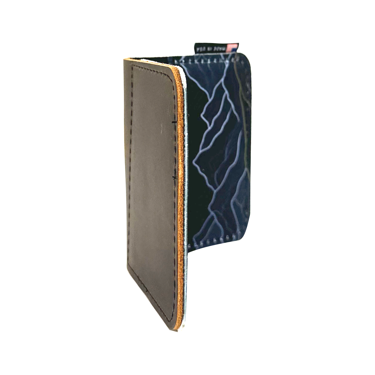 Leather Front Pocket Wallet - Prints
