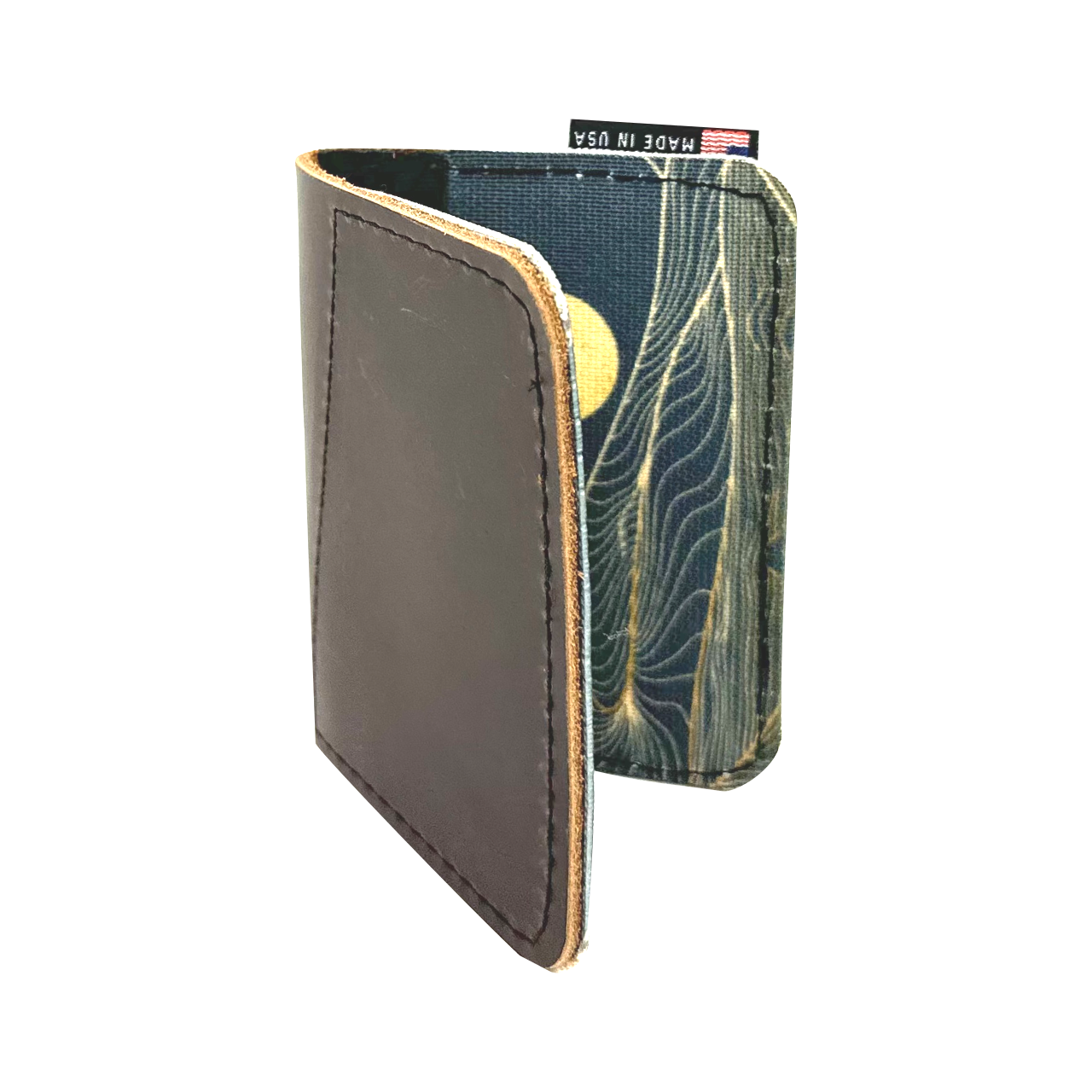 Leather Front Pocket Wallet - Prints