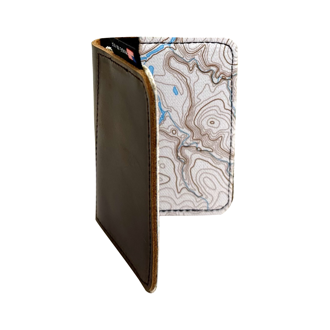 Leather Front Pocket Wallet - Prints