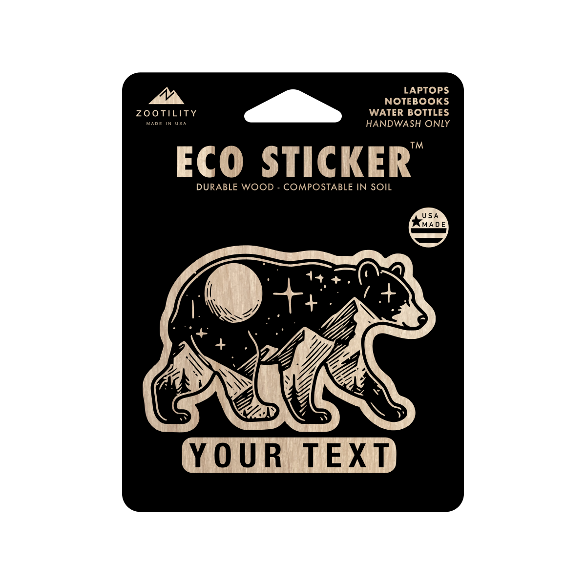 Custom Eco Sticker