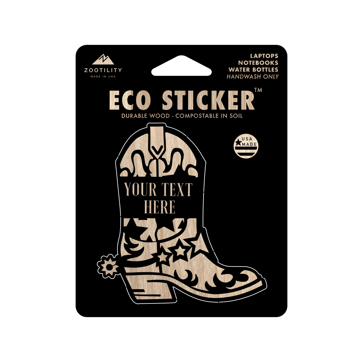 Custom Eco Sticker