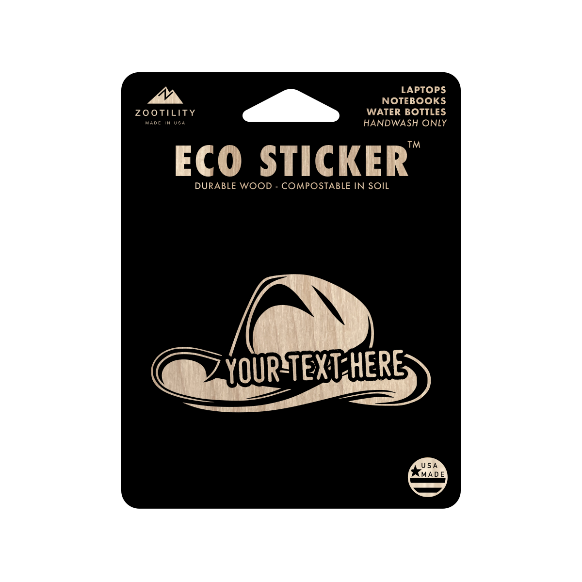 Custom Eco Sticker