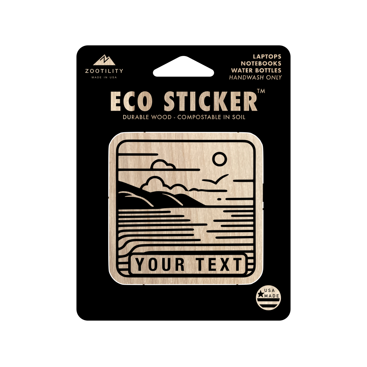Custom Eco Sticker