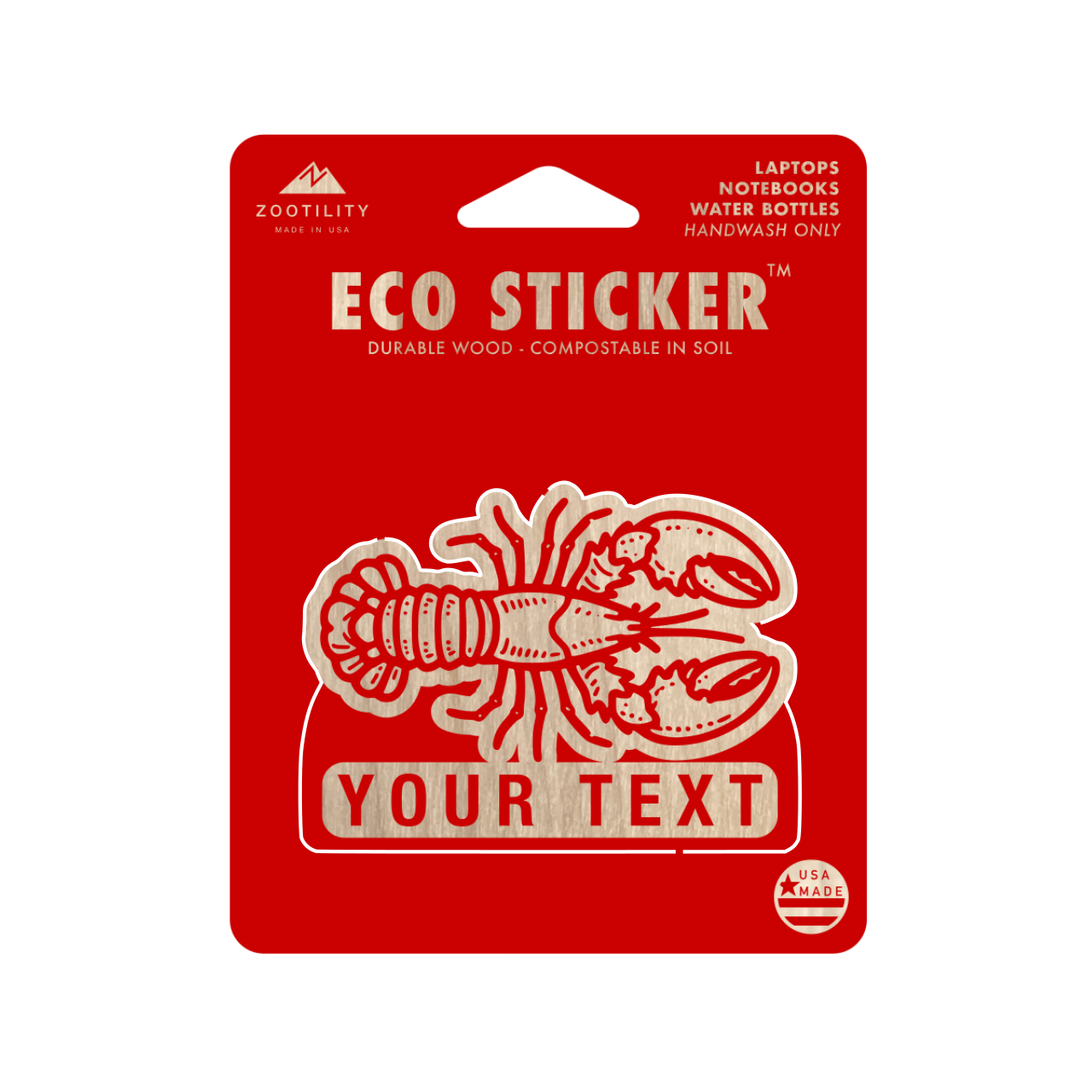Custom Eco Sticker